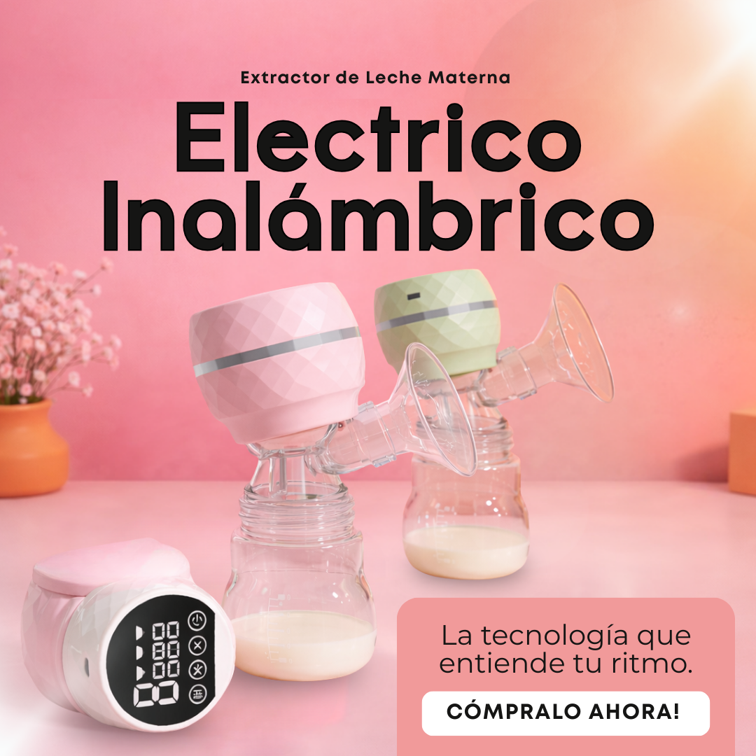 Extractor de Leche Materna Inalámbrico 😱50% DE DESCUENTO😱