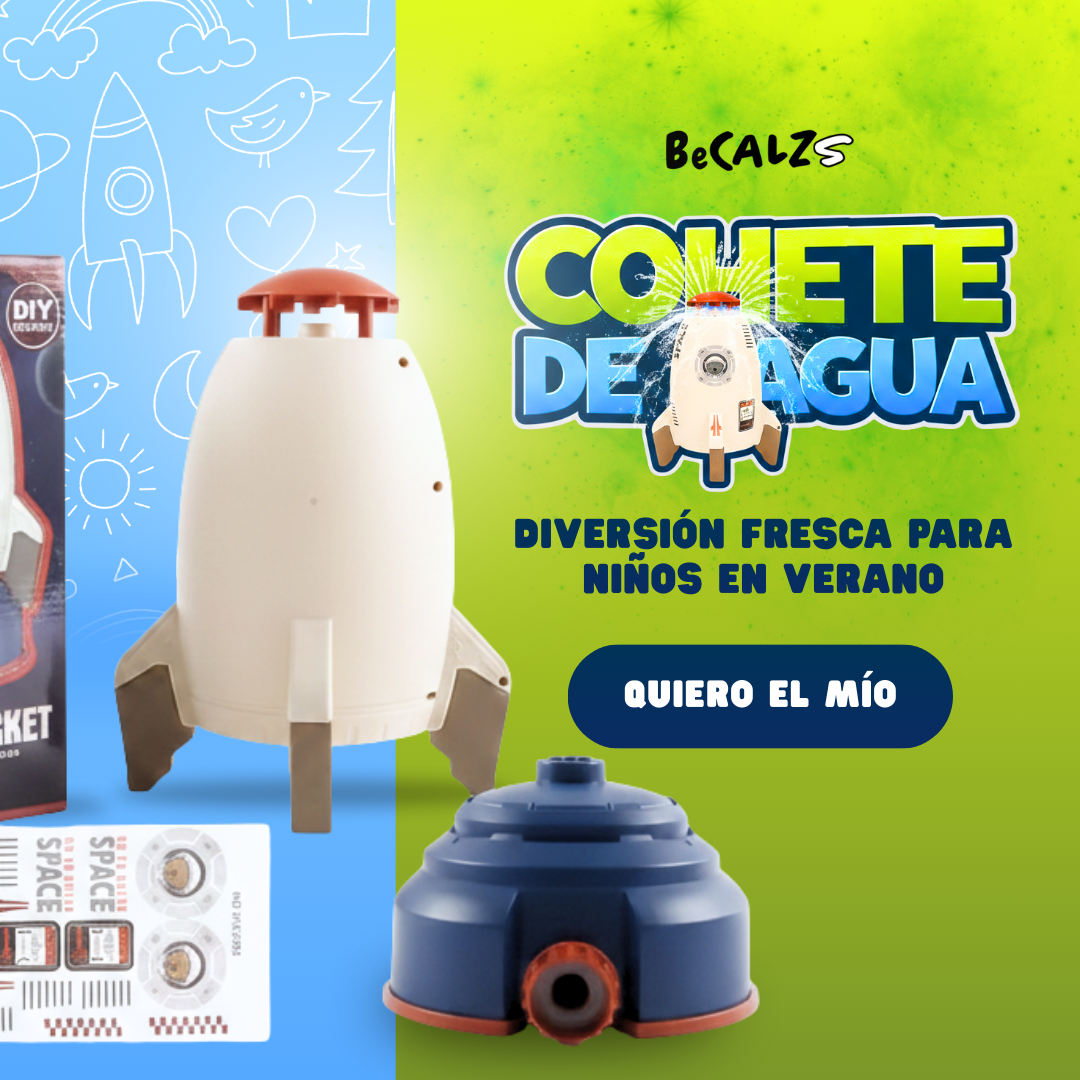 Cohete de Agua - Producto Tendencia para el Verano ☀️💧🚀 50% DE DESCUENTO😱