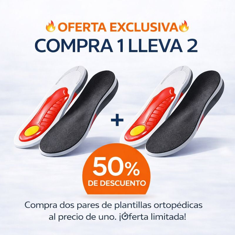 ComFeet™ - Plantillas Ortopédicas Profesionales 🔥LLEVA 2 Y PAGA 1🔥