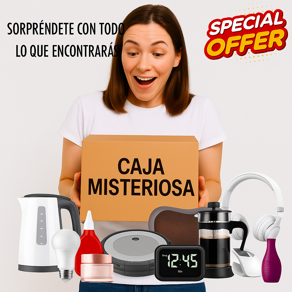 Caja Misteriosa Pro 2026 - SORPRENDETE CON TODO LO QUE LLEVA DENTRO😱