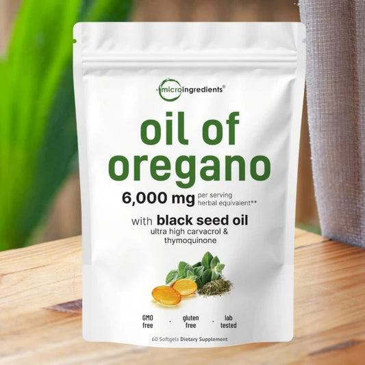 Aceite de Orégano 6.000Mg - EL MEJOR ALIADO PARA TU SALUD 😱50% DE DESCUENTO😱